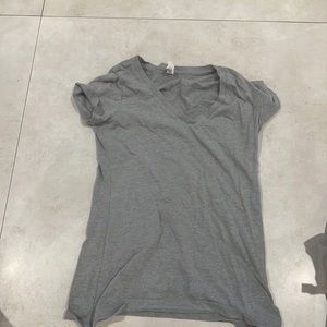 Size small, gray T-shirt cotton